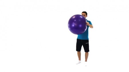 Ćwiczenie izometryczne z wykorzystaniem piłki gimnastycznej (ćw. 5745) - Vimeo thumbnail