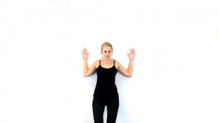 Ćwiczenie rozciągające mięśnie klatki piersiowej i barku (ćw. 5921) - Vimeo thumbnail