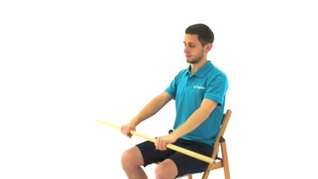 Trening mięśni szyi i obręczy barkowej z wykorzystaniem kija 2 (ćw. 4953) - Vimeo thumbnail